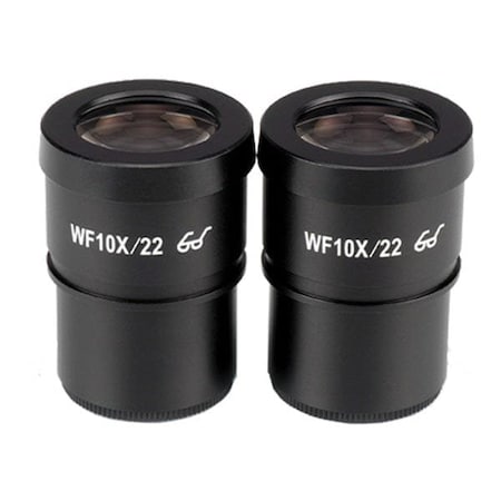 AMSCOPE Pair of Extreme Widefield 10X Eyepieces (30mm) EP10X30E